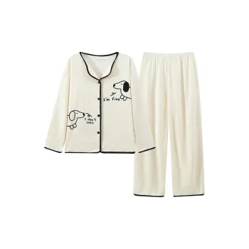 YUZHAOLIN Pajama Set Women's Apricot
