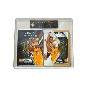 PANINI 2015 16 Kobe Bryant Kobe O'Neal Double Insert KO Combination Classic Selection 9 Points Graded Cards 2 Pcs