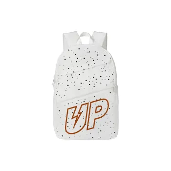 TURN UP Polyester Backpack Regular Unisex Red/White
