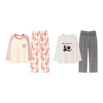 Herbal Primer Pajama Set Women's Combo Set
