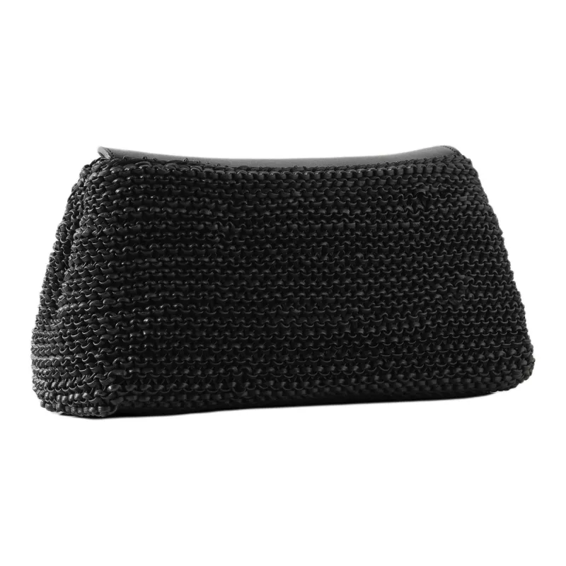 TOTEME Leather Clutch Women's Black-1