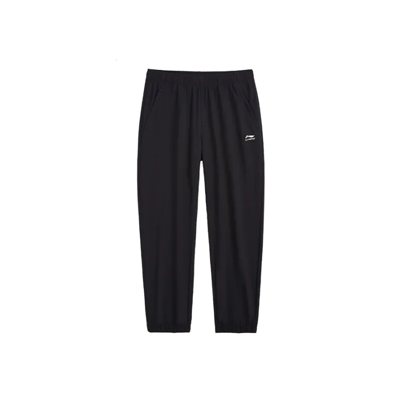 LiNing Knitted Sweatpants Unisex Black-0