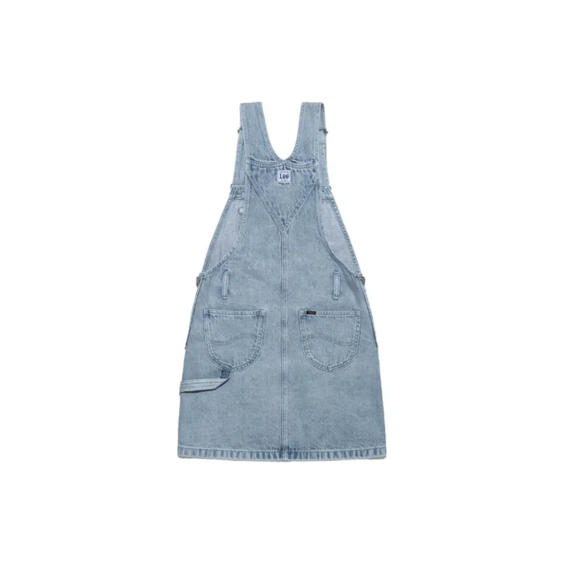 Lee Sleeveless Dress Women's Blue-1