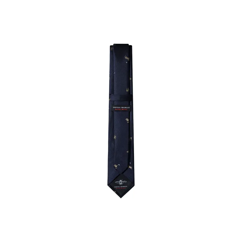 GIEVES CHARLES Mulberry Silk Ties Men's-2