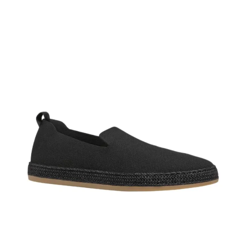 GEOX Pantelleria Low Top Canvas Shoes Men's Black-3