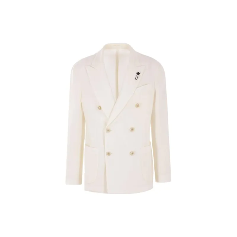 LARDINI Double breasted Blazer-0