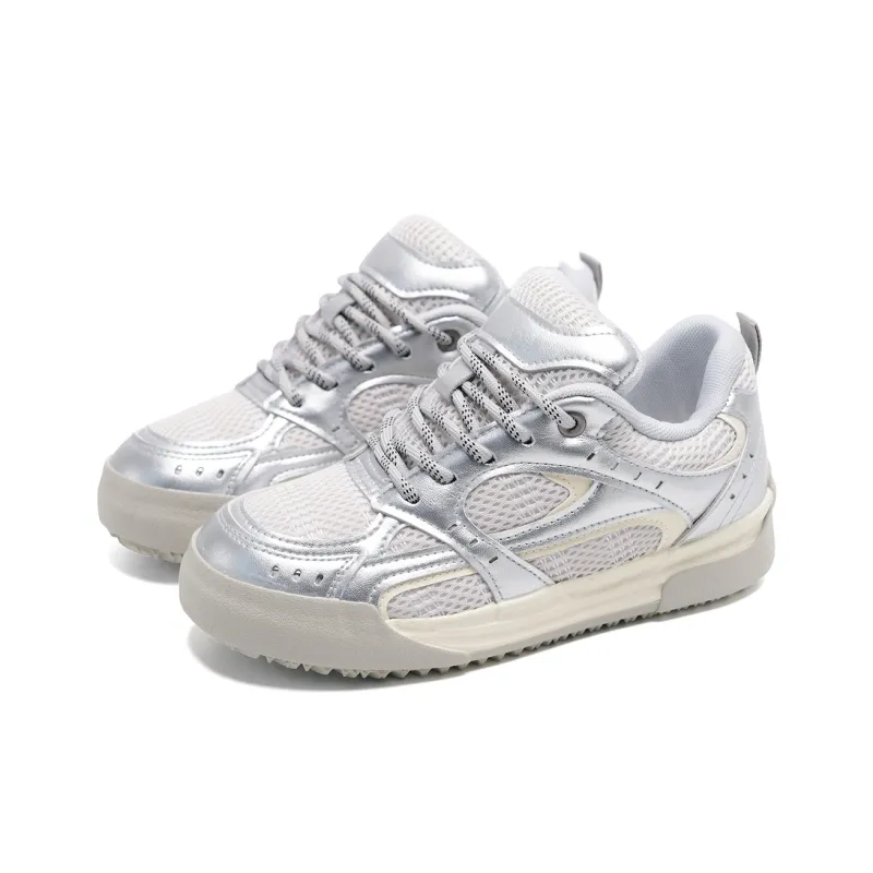 KAAVER OTTO Cushioning Abrasion Resistant Breathable Low Top Skateboard Shoes Women's-8