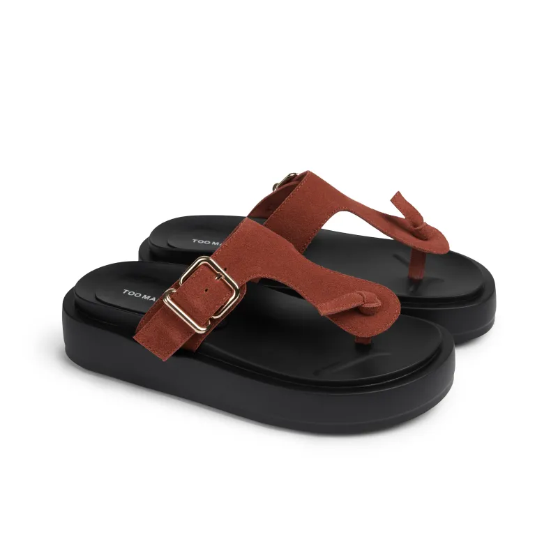 TOOMANYSHOES Flip Flops Women's-9