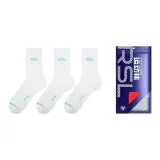 3 Pack (White Green)