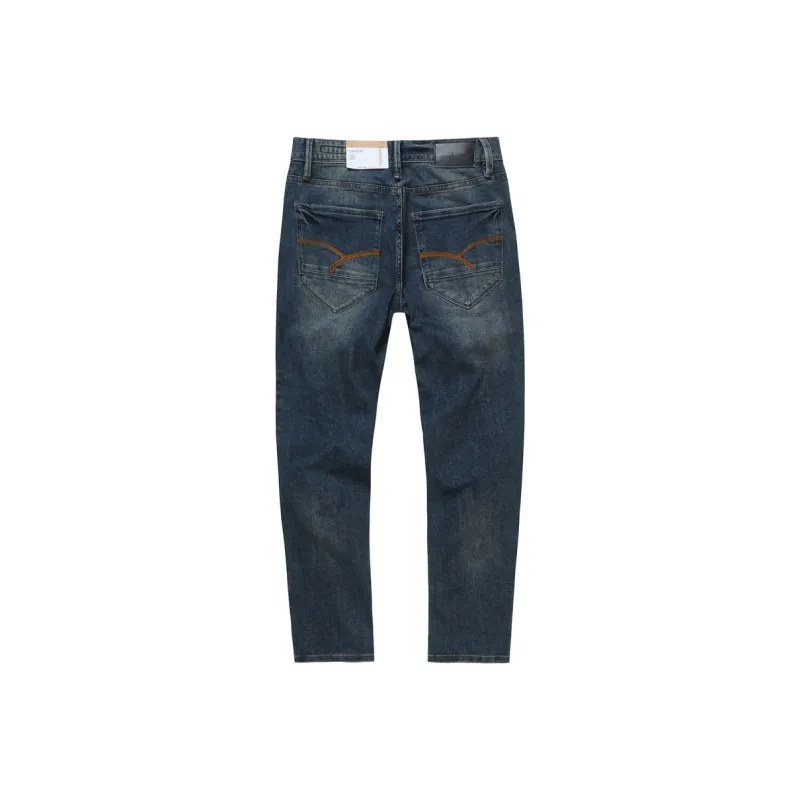 ABLE JEANS Men's Washed Yellow Mud-1