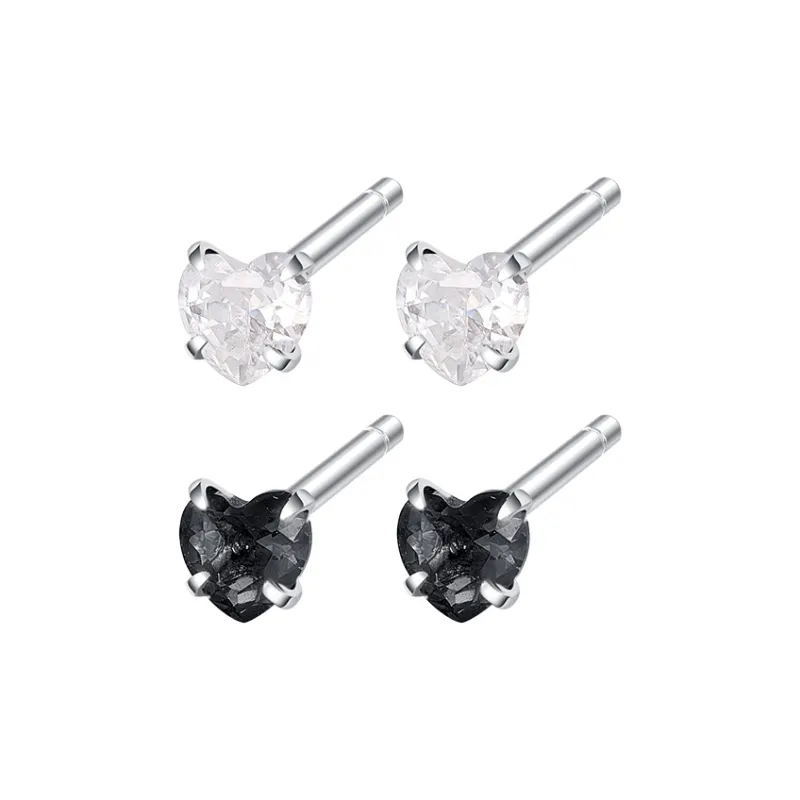 JAY S925 Silver Stud Earrings Women's-16