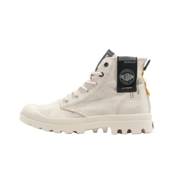 Palladium Pampa Ankle Boots Unisex White