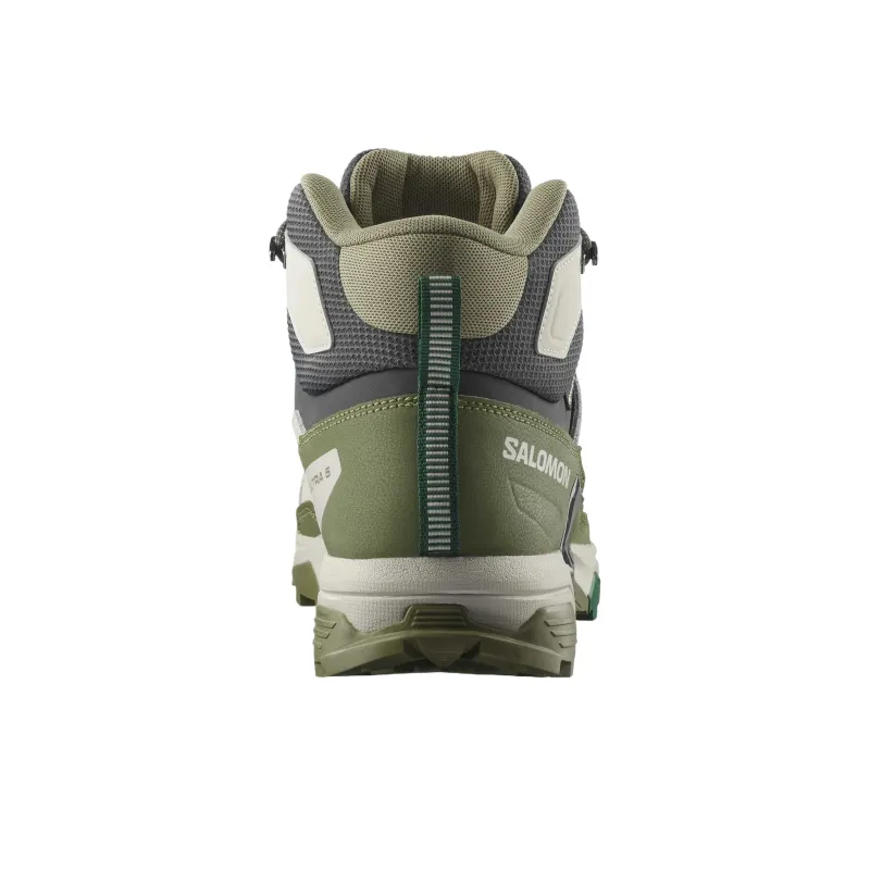 SALOMON X ULTRA 5 Mid Top Trekking Shoes Men's Asphalt Gray-4