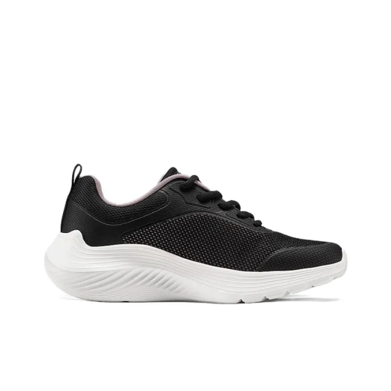 Skechers Bob's Anti-Slip Wear-Resistant Low-Top Casual Shoes Women's Black-1