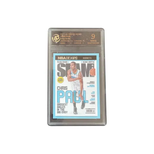 PANINI 2021 22 NBA Hoops Chris Paul CP3 SLAM Magazine Tecard RPA 9 Points Cartoon Product Passage Graded Cards 1 Pc