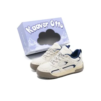KAAVER OTTO Cushioning Abrasion Resistant Breathable Low Top Skateboard Shoes Women's