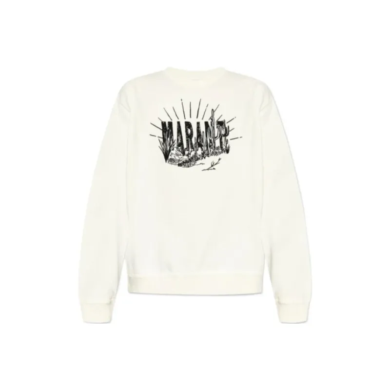 ISABEL MARANT ETOILE Mikoy Logo Printed Sweatshirt-0