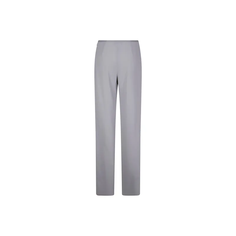 EMPORIO ARMANI Cady texture Palazzo Trousers-1