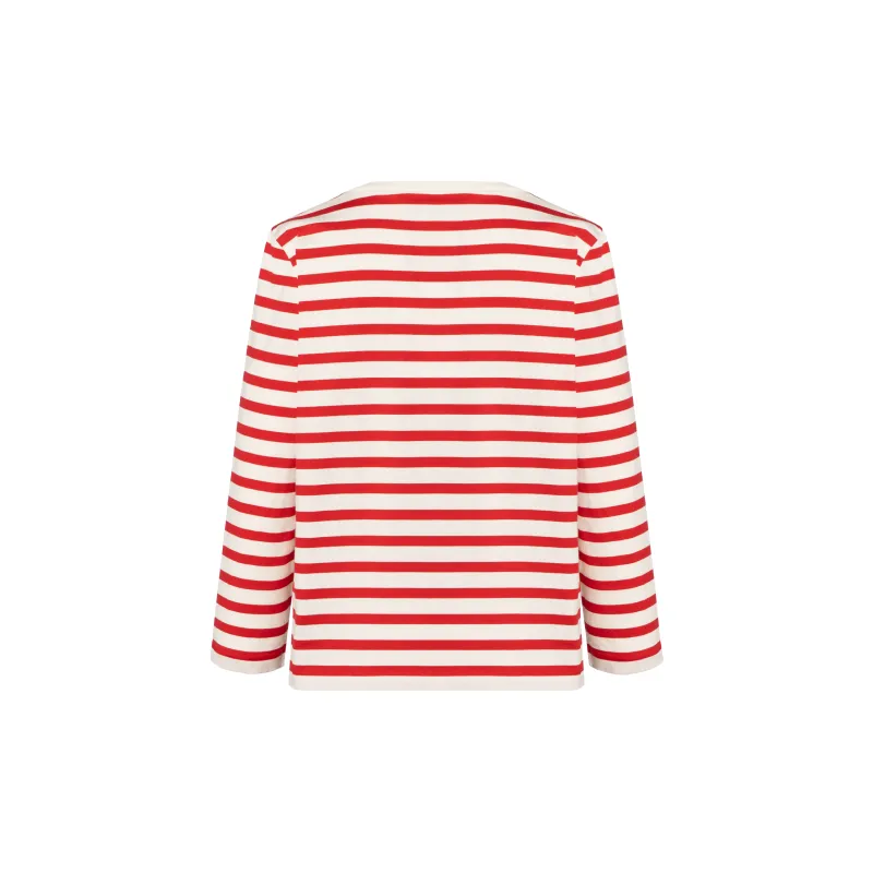 WEEKEND MaxMara FW24 T Shirt Women's Red White-1