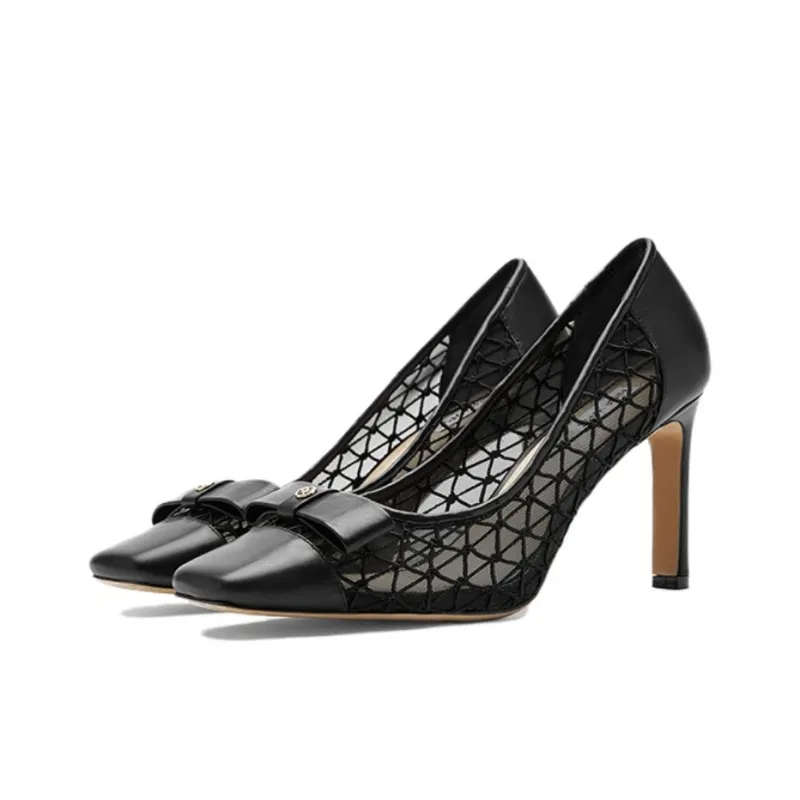 NINE WEST Chunky Heel High Heels 8.5cm Women's-2