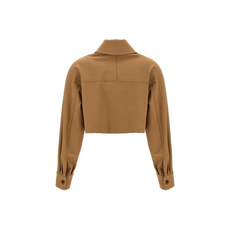 MaxMara Jackets Coats Women's Brown-1