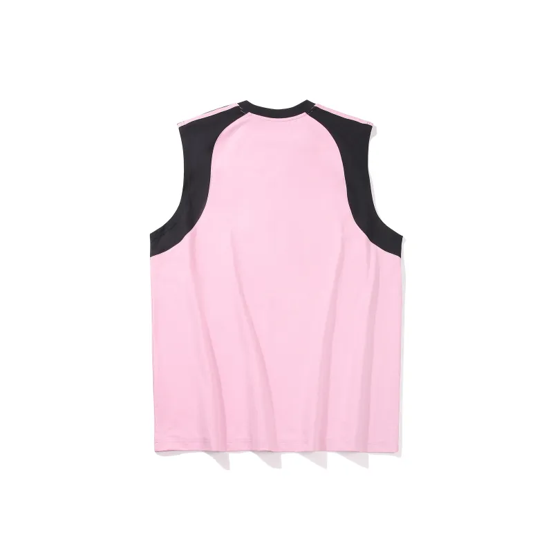 HOWIE LANDAU Tank Top Unisex Light Pink-7