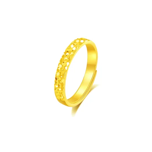 Fortune Gold 925 Sterling Silver Rings Unisex