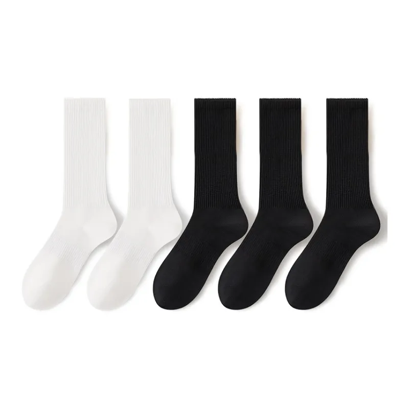 B&C.Room Knee High Socks Spring Summer Unisex 5 Pack Combo Set-30
