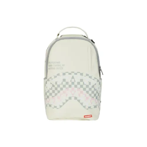 SPRAYGROUND PVC Polyvinyl Chloride Backpack Large Size Unisex Raw White