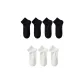 [7 Pack/Silk, Mulberry Silk]4 Pairs Black+3 Pack White