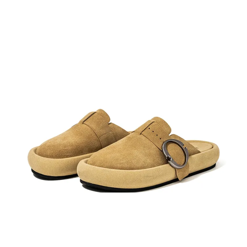 LOHAN·SIR Abrasion Resistant Slip Resistant Wrap toe Slippers Unisex-17