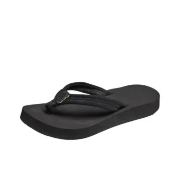 REEF Abrasion Resistant Slip Resistant Flip Flops Unisex Black