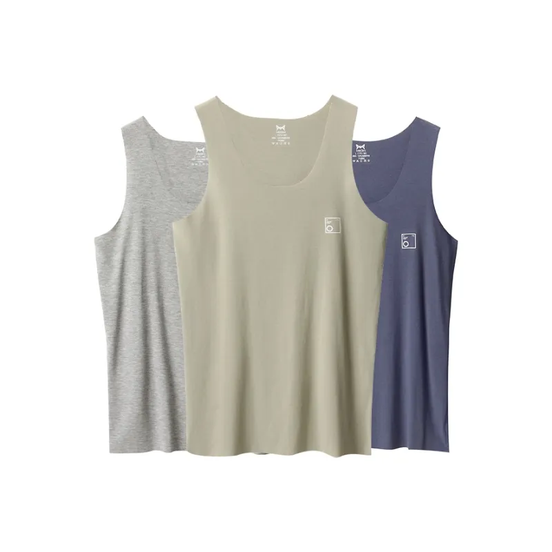 MIIOW Trend Party Series Tank Tops Men's 3 Pack-0