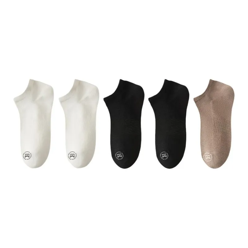 MIIOW No Show Socks Men's 5 Pack-35