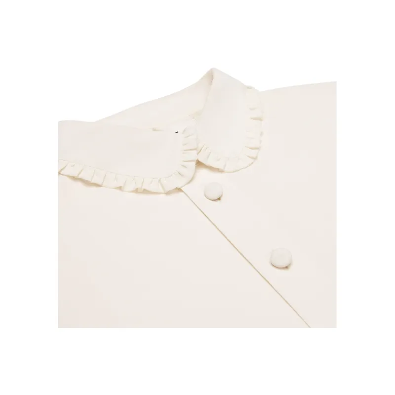 CELINE Mia Shirt In Silk Crêpe And Acetate-2