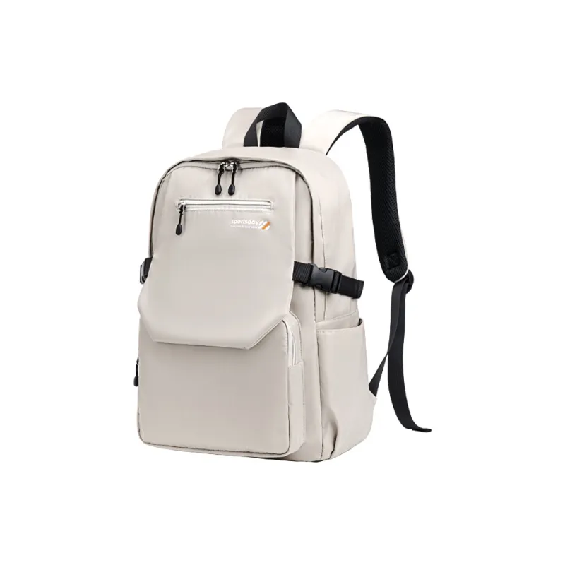 HLA Nylon Backpack Unisex Black/Ecru-2