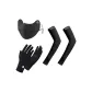 Black Face Mask-Sun Protection Three-Piece Set[Face Mask+Cooling Arm Sleeves+Glove]