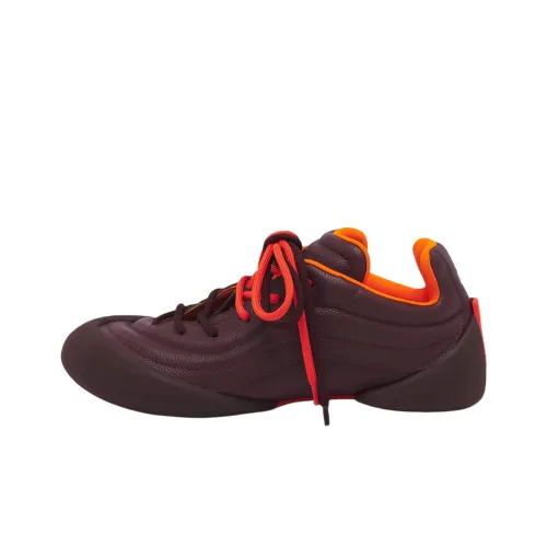 Alexander McQueen Flexion Sneaker Low Top Casual Shoes Women's Burgundy