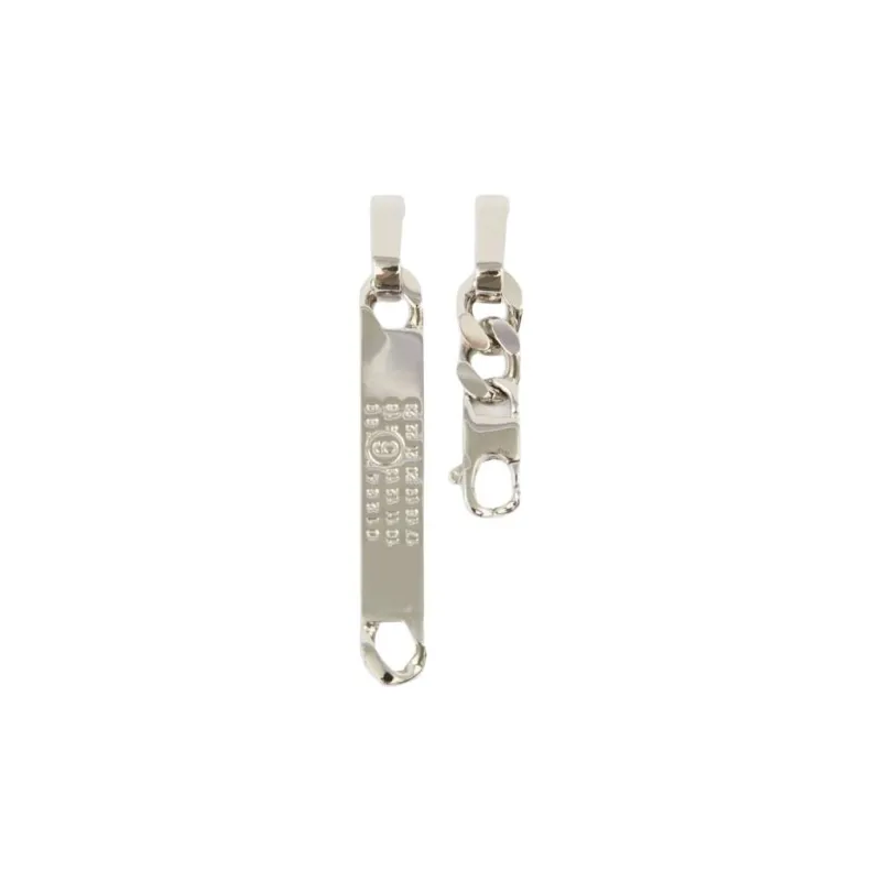 MM6 Maison Margiela Numbers motif Drop Earrings-0