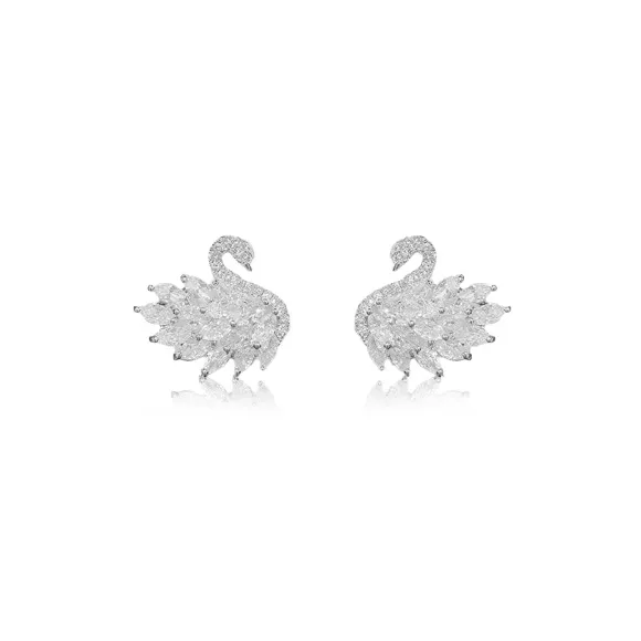 LuluCanaan Alloy Stud Earrings Women's-4