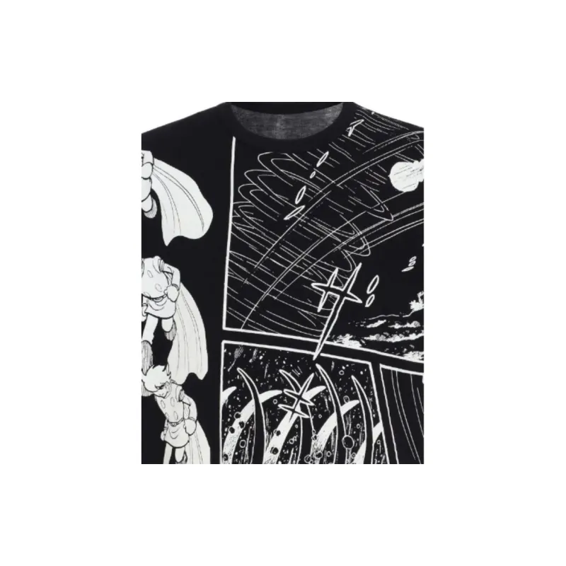 Yohji Yamamoto x RENZAOREN 009 LIANMINGKUAN Humanoid 009 Collaboration T Shirt Unisex Black-5