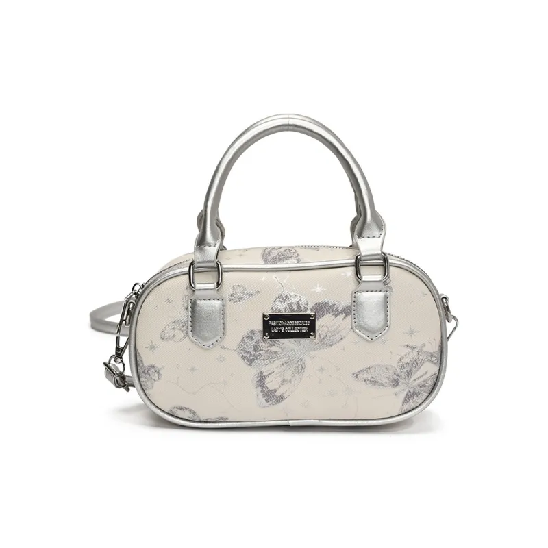 RUIPAI PU Crossbody Handbag Regular Women's Silver/Pink-1