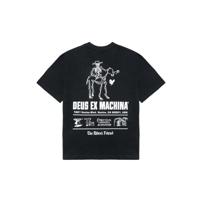 Deus Ex Machina T Shirt Men's Black-1