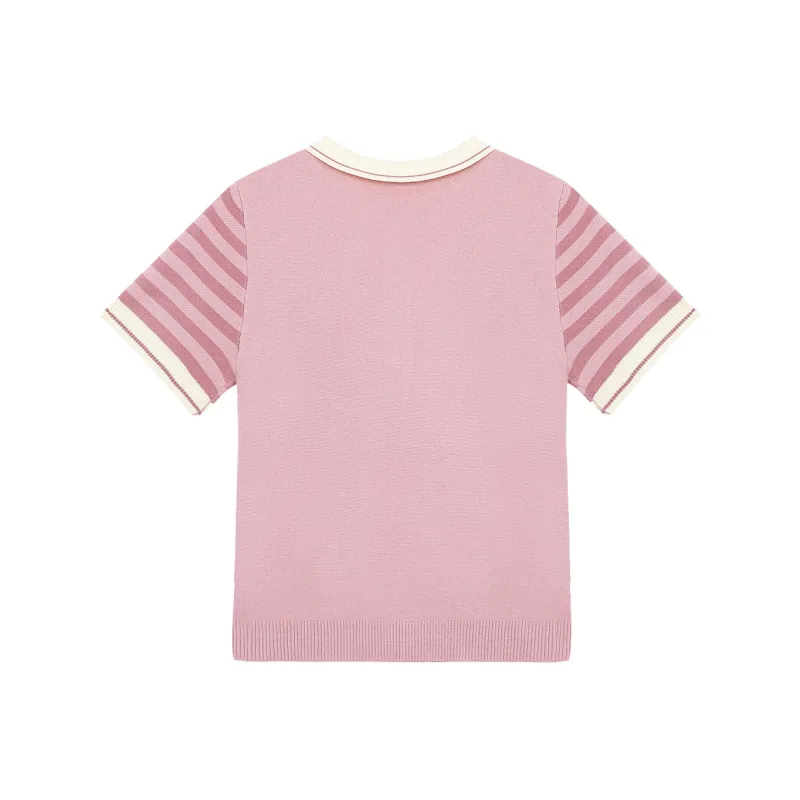 B.Duck T Shirts Women's Pink-1