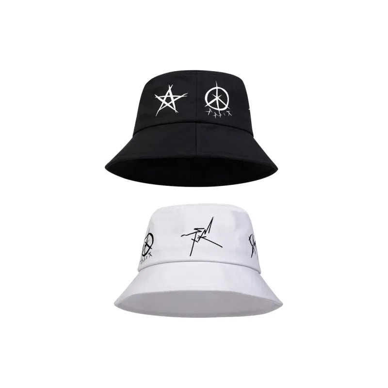 RX UVCUT Polyester Bucket Hats Unisex-7