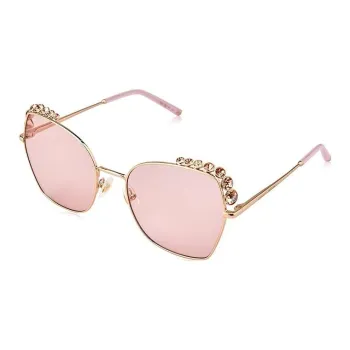 CarolinaHerrera Irregular Shape Sunglasses Women's Gold
