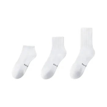 Cotton Gene Mid Calf Socks Men's 3 Pack