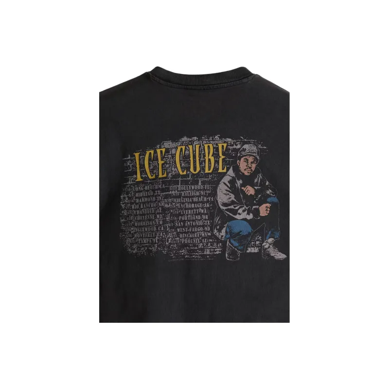 H&M T Shirts Men Black-4