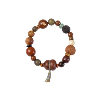 Red All Year Round Bodhi Seed Bracelets Unisex