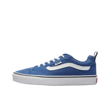 Vans Filmore Anti Slip Wear Resistant Low Top Skateboard Shoes Men's Blue